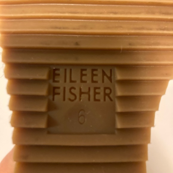 Eileen Fisher Cream Leather Ankle Fabric Strap Espadrille Wedges size 6 - Picture 16 of 16